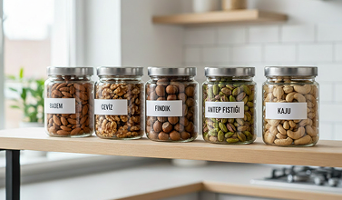 Doğru Saklama Yöntemleri: Kuruyemişler Nasıl Saklanır?